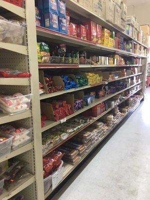 Snack aisle