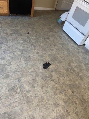 Kitchen floor