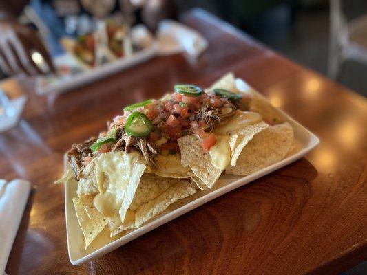 Beer Queso Nachos