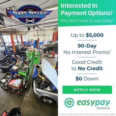 Vehicle Repair Shop in Pomona - Easypay Finance Available "Apply Today"