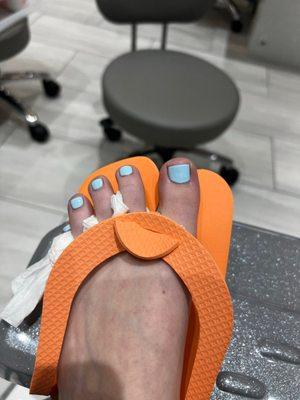 regular pedicure