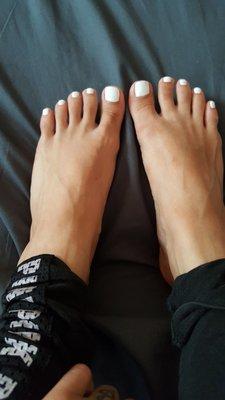 Gel pedicure I love it