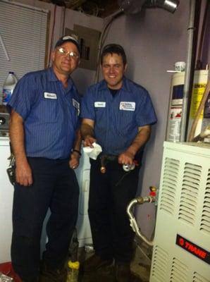 Richard and Dave! The worlds GREATEST PLUMBERS!