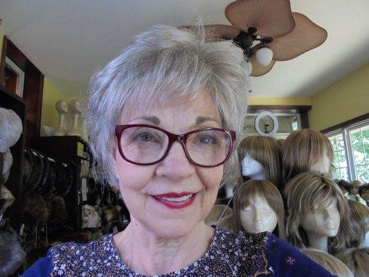 We have a large selection of grey wigs.