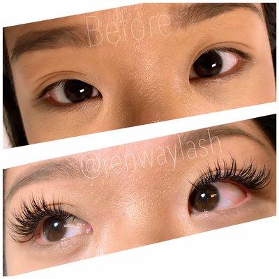 Volume lash set