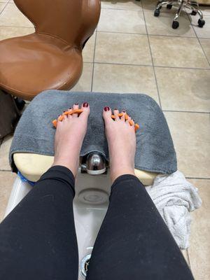 Pedicure from D Nails