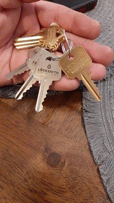 The new keys for my home!!!