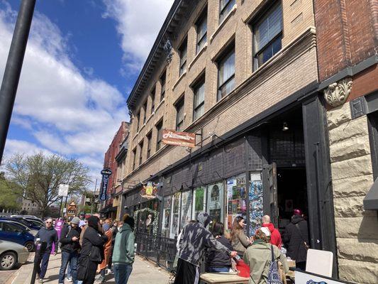 Record Store Day crowd