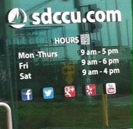 hours & social media logos