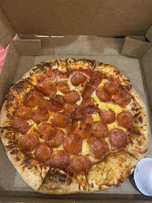 Pepperoni pizza