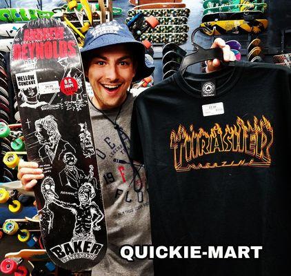 QUICKIE-MART has the best selection of any Skate Shop.