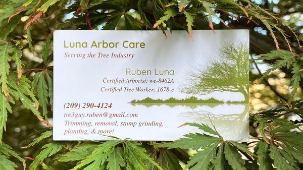 Business card!