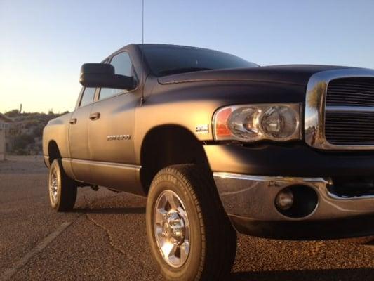 Dodge Ram Flat Black