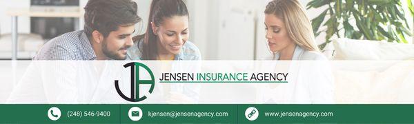 Jensen Insurance Agency 
 Auto Insurance
 Home Insurance
 Umbrella Insurance
 Coverage 
 Protection 
 Liability