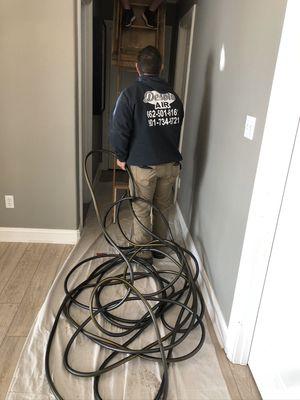 We protect your home while we are working