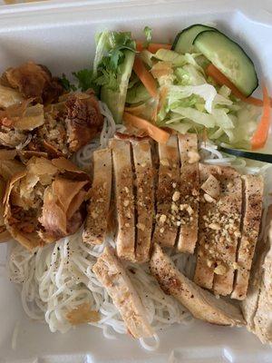 Vermicelli chicken bowl