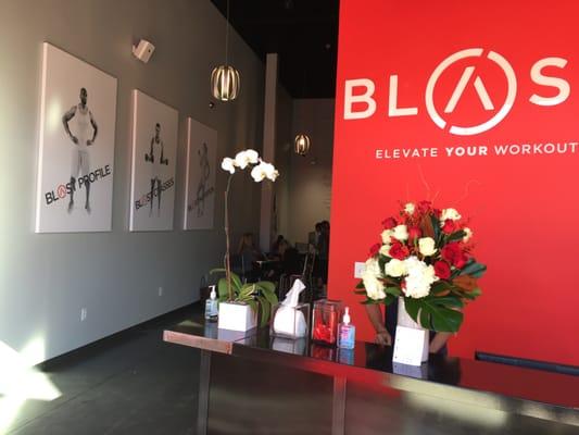 Entrance to the BLAST Buckhead studio