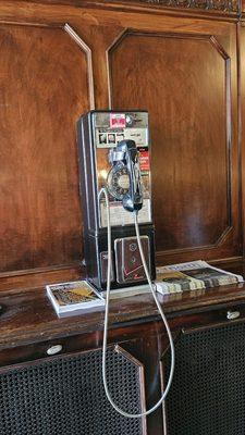 Old time payphone