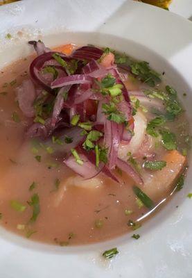 Ceviche de camaron