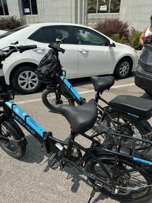 The ebikes