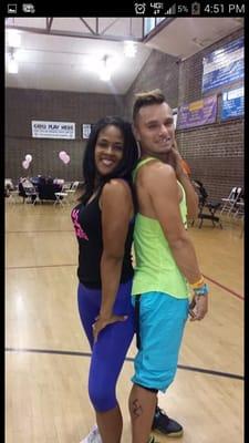 Dennis Guzman Fitness Zumba classes make this 40 + yr old woman feel like a teenager