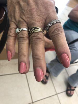 My aunts nails