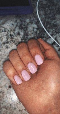 Dip nails with tip