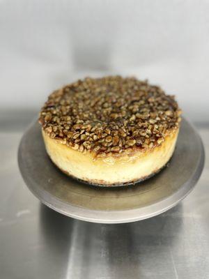 Pralines cheesecake.