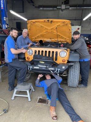 #autorepairshop #mechanics We are a busy auto repair shop, looking for you..... an auto technician - to help us repair cars!