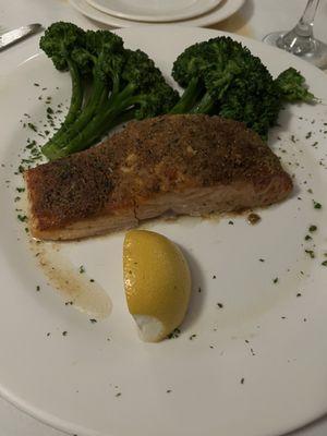 Filet Of Salmon Oreganata