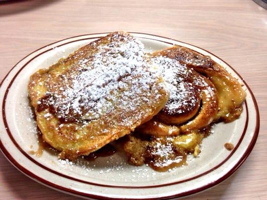 Cinnamon roll French toast