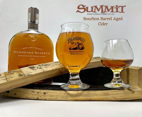 Bourbon Barrel Aged Summit Hard Cider