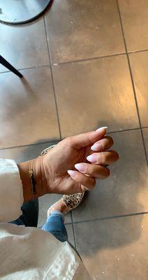 Ombré nails! Almond shape