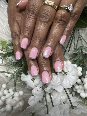 Dipping powder nails design