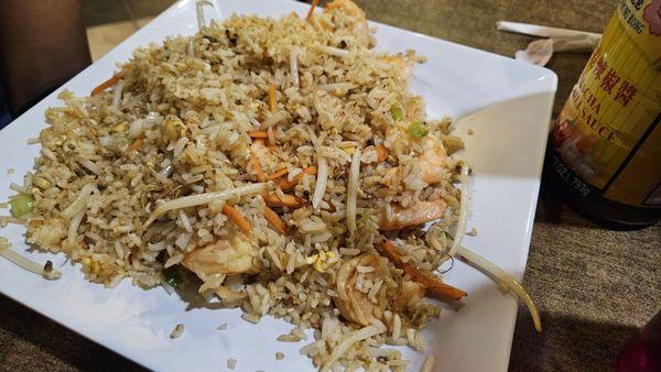 Shrimp fried rice