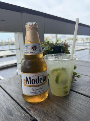 Beer and Mojito