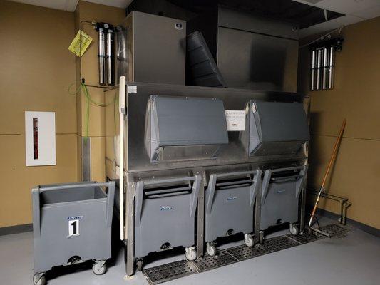 Ice Machines in service hall