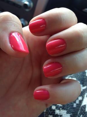 Shellac mani