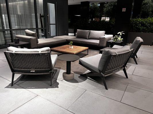 Outdoor seating