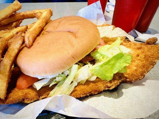 Pork Tenderloin Sandwich