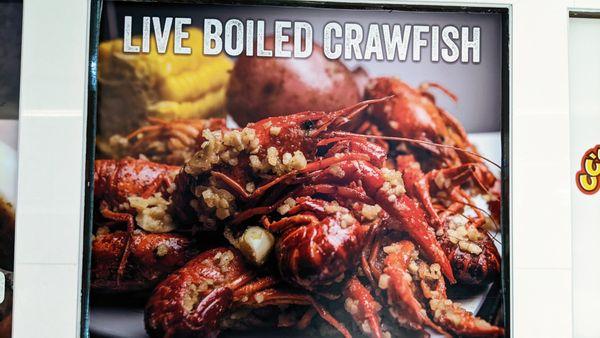 Crawfish Sign