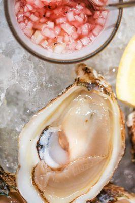 $2 Happy Hour Oysters every M-F from 5-6:30pm.