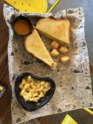 Kids Grilled cheese on sourdough