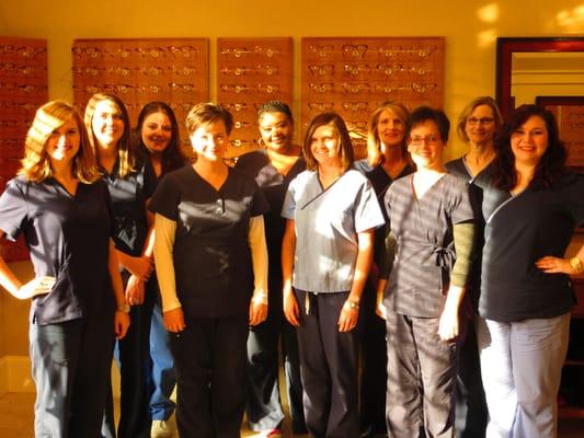 Our lovely staff! Our staff are each cross trained in several areas to best serve your needs.