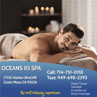 Whether it stress, physical recovery, or a long day at work, Oceans 85 Spa has helped  many clients relax in the comfort of o...