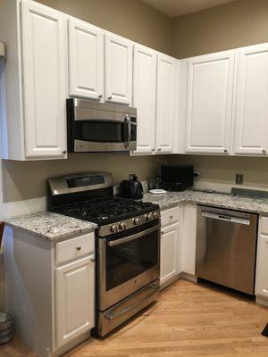 KItchen Cabinet Refinishing by Harmony Haus.