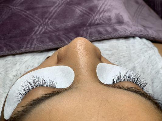 Eyelash extensions!