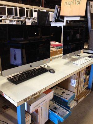 Apple iMac computer. 20" to 27"