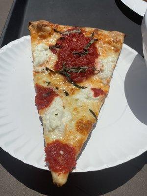 Tomato ricotta slice