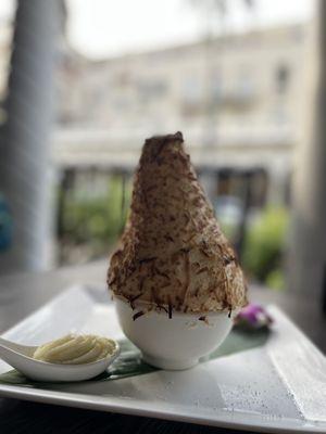 Coconut soufflé